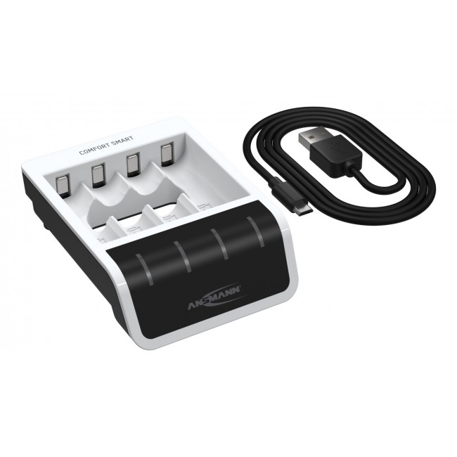 Ansmann Smart Confort AA/AAA akkutöltő - 1001-0092 - Akkumulátorok