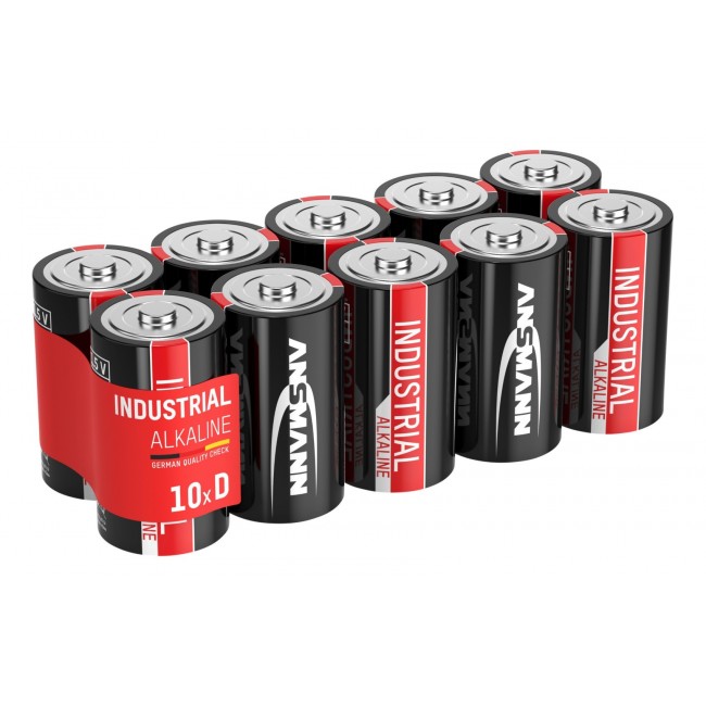 Ansmann Industrial D alkáli elem - 10 db - 1504-0000 - Elemek Ansmann Industrial D alkáli elem - 10 db - 1504-0000 - Elemek