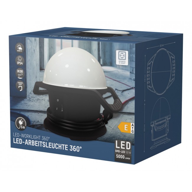 Ansmann Ball Light 360° vezetékes munkalámpa - 1600-0480 - Munkalámpák Ansmann Ball Light 360° vezetékes munkalámpa - 1600-0480 - Munkalámpák