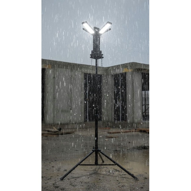 Ansmann WL24000AC-Quattro professzionális hálózati munkalámpa 4 × 50 W