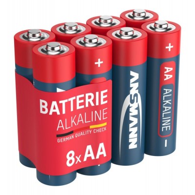 Ansmann AA alk&aacute;li elem - 8 db