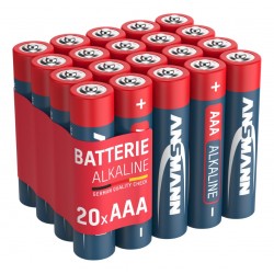 Ansmann AAA alkáli elem - 20 db Ansmann AAA alkáli elem - 20 db
