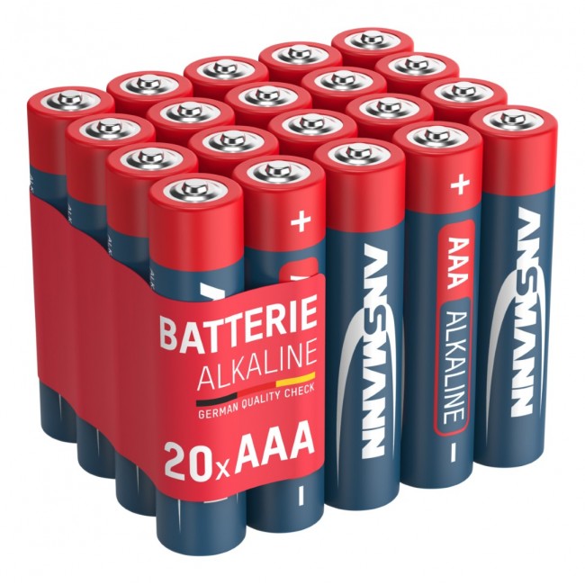 Ansmann AAA alkáli elem - 20 db - 5015538 - Elemek