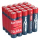 Ansmann AAA alkáli elem - 20 db - 5015538 - Elemek