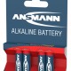 Ansmann AAA alkáli elem - 4 db - 5015553 - Elemek