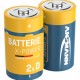 Ansmann X-Power D alkáli elem - 2 db - 5015633 - Elemek Ansmann X-Power D alkáli elem - 2 db - 5015633 - Elemek