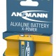 Ansmann X-Power 9V/E alkáli elem - 5015643 - Elemek Ansmann X-Power 9V/E alkáli elem - 5015643 - Elemek