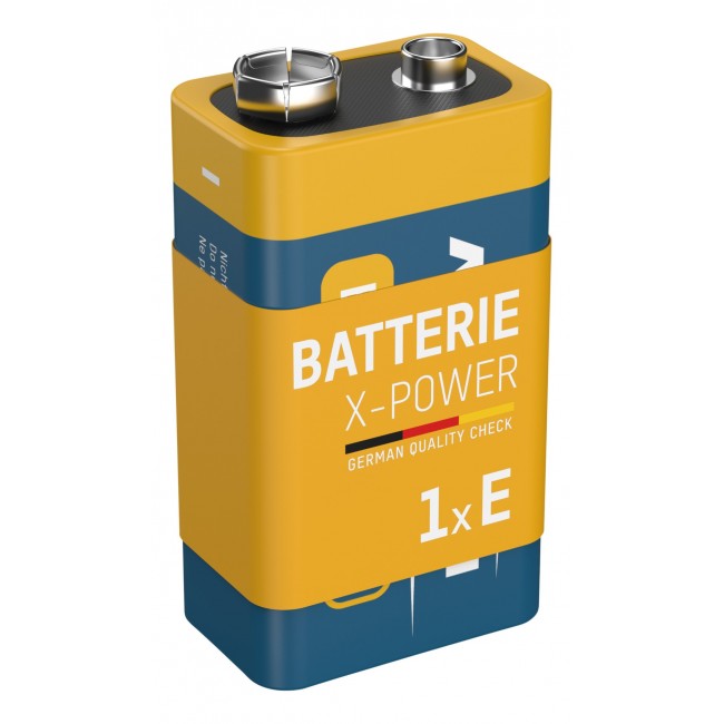 Ansmann X-Power 9V/E alkáli elem - 5015643 - Elemek Ansmann X-Power 9V/E alkáli elem - 5015643 - Elemek