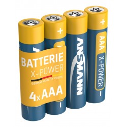 Ansmann X-Power AAA alkáli elem - 4 db Ansmann X-Power AAA alkáli elem - 4 db