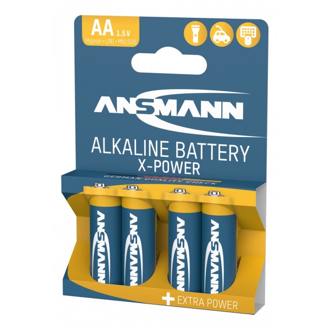 Ansmann X-Power AA alkáli elem - 4 db - 5015663 - Elemek