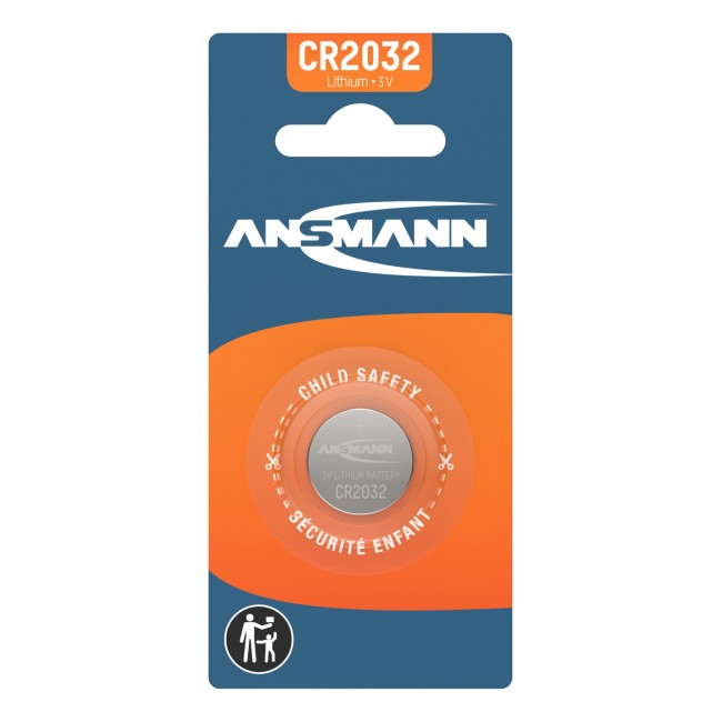 Ansmann Lítium gomb elem CR2032 - 5020122 - Elemek Ansmann Lítium gomb elem CR2032 - 5020122 - Elemek