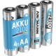 Ansmann AA NiMH újratölthető akkumulátor 2100 mAh - 4 db - 5035052 - Akkumulátorok Ansmann AA NiMH újratölthető akkumulátor 2100 mAh - 4 db - 5035052 - Akkumulátorok