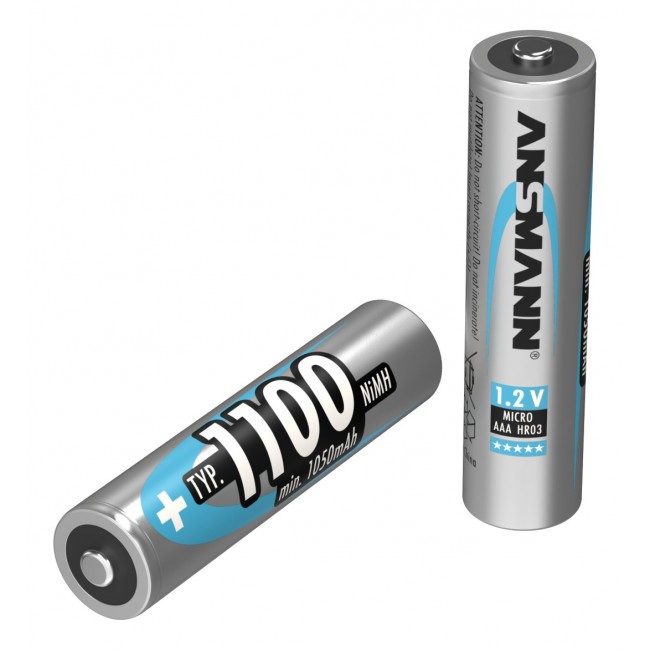 Ansmann AAA NiMH újratölthető akkumulátor 1050 mAh - 4 db - 5035232 - Akkumulátorok Ansmann AAA NiMH újratölthető akkumulátor 1050 mAh - 4 db - 5035232 - Akkumulátorok
