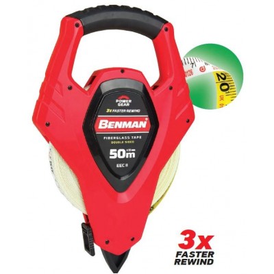 Professzionális üvegszálas mérőszalag 50 méteres