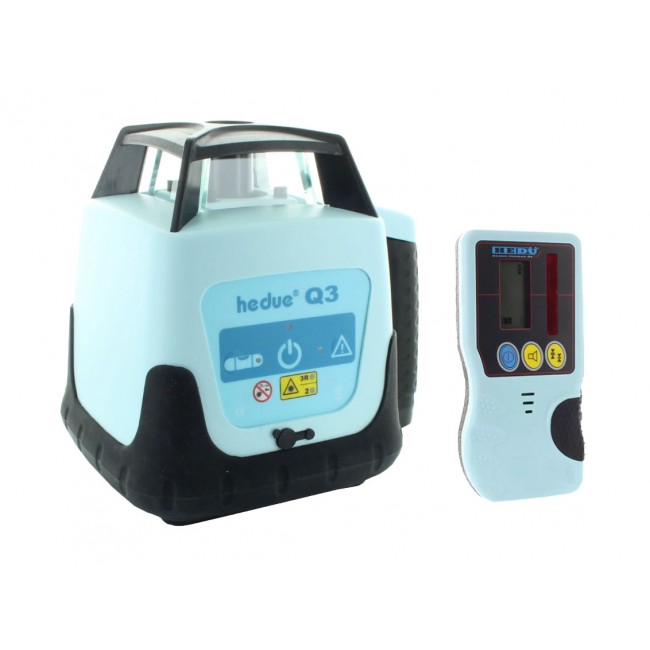 hedue Q3 forgólézer - E2 jelfogóval - R120 - Forgólézerek és lézerszintezők