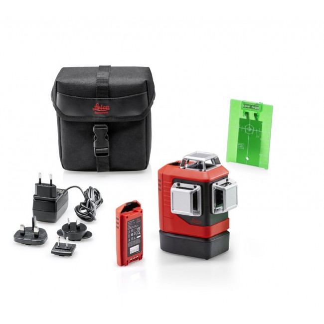 Leica Lino L6GS zöld 3x360°-os keresztlézer - 918977 - Keresztlézer és vonallézer