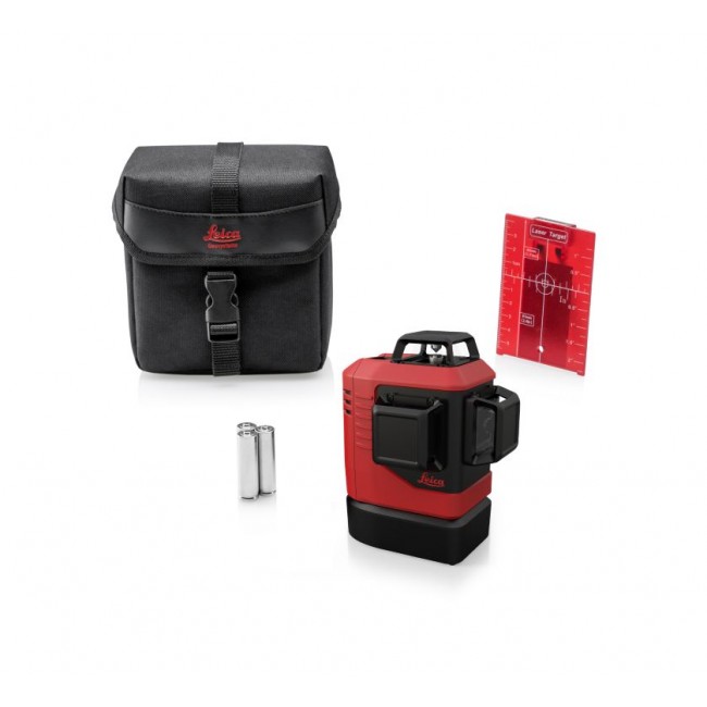 Leica Lino L6Rs Piros 3x360°-os keresztlézer - 918976 - Keresztlézer és vonallézer
