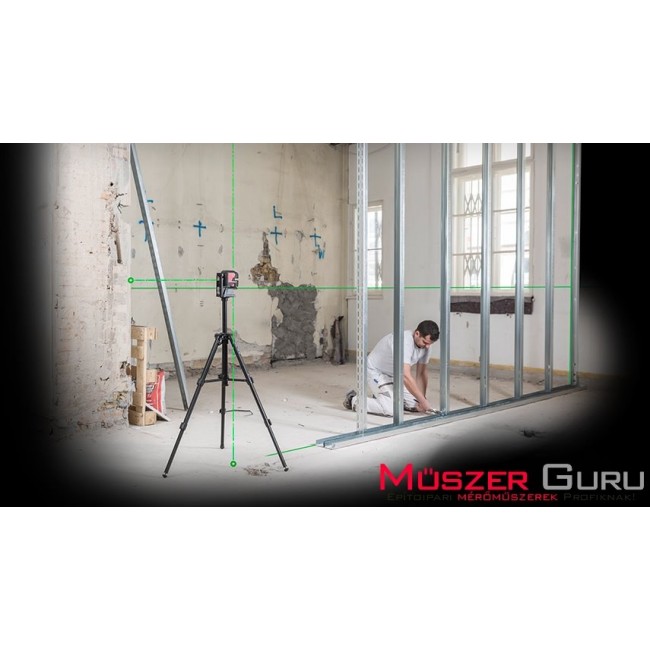 Leica Lino L2P5G zöld pont és keresztlézer - 864435 - Keresztlézer és vonallézer