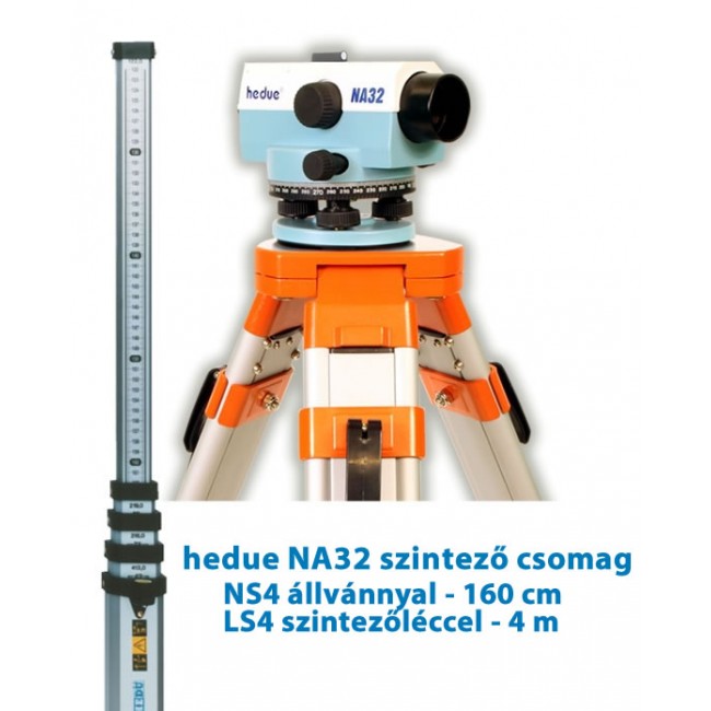 hedue NA32 optikai szintezőcsomag - N108csom - Optikai szintezőműszer