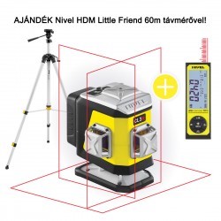 Nivel CL3R keresztlézer állvánnyal és ajándék távmérővel