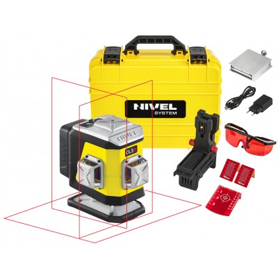 Nivel CL3R 3x360°-os piros keresztlézer