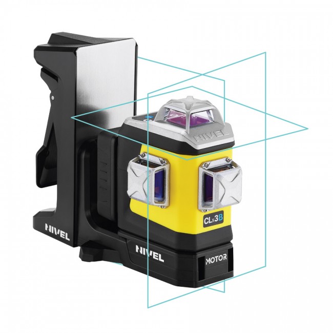 Nivel CLx3B MOTOR 3x360°-os kék keresztlézer - N3550 - Keresztlézer és vonallézer