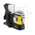 Nivel CLx3B MOTOR 3x360°-os kék keresztlézer