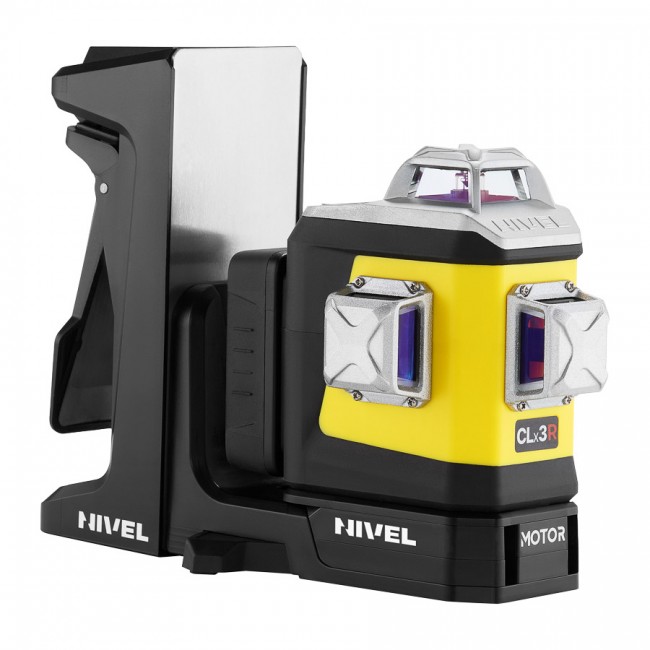 Nivel CLx3R MOTOR 3x360°-os piros keresztlézer - N3530 - Keresztlézer és vonallézer