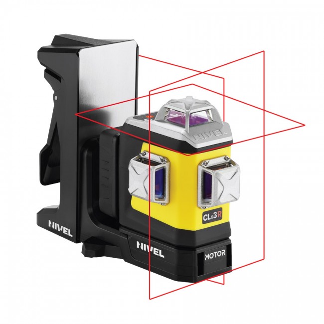 Nivel CLx3R MOTOR 3x360°-os piros keresztlézer - N3530 - Keresztlézer és vonallézer