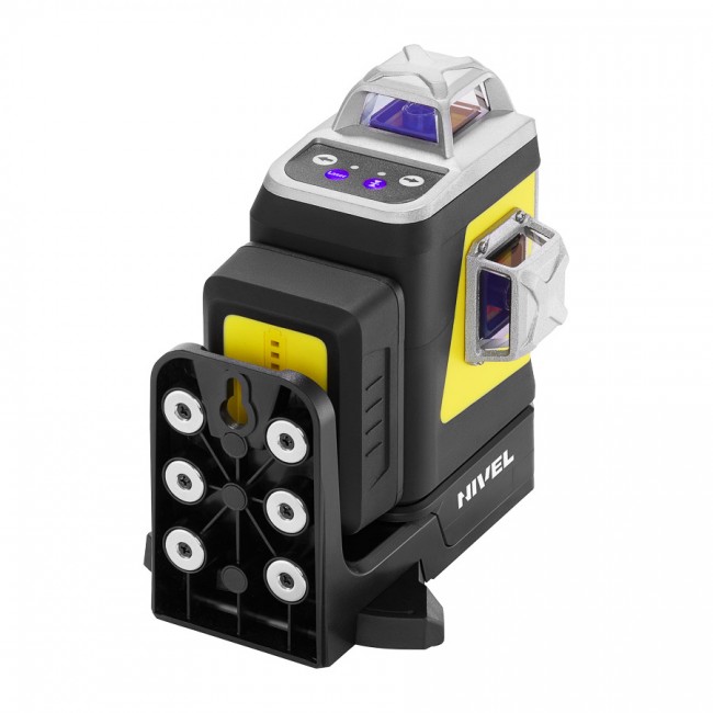 Nivel CLx3V MOTOR 3x360°-os lila keresztlézer - N3560 - Keresztlézer és vonallézer