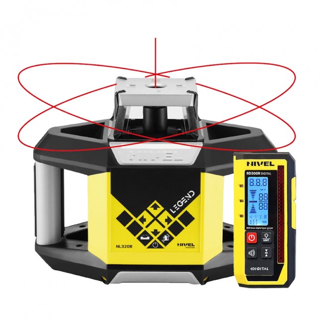 Nivel NL320R forgólézer - N4050 - Forgólézerek és lézerszintezők