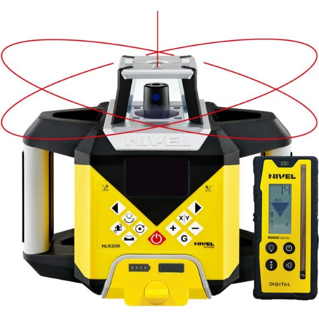 Nivel NL620R forgólézer csomagban - N4410csom - Forgólézerek és lézerszintezők Nivel NL620R forgólézer csomagban - N4410csom - Forgólézerek és lézerszintezők