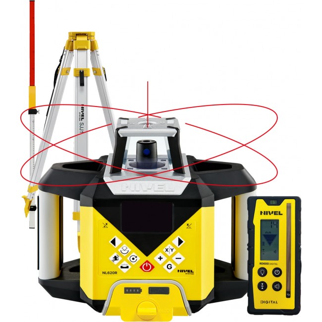 Nivel NL620R forgólézer csomagban - N4410csom - Forgólézerek és lézerszintezők Nivel NL620R forgólézer csomagban - N4410csom - Forgólézerek és lézerszintezők