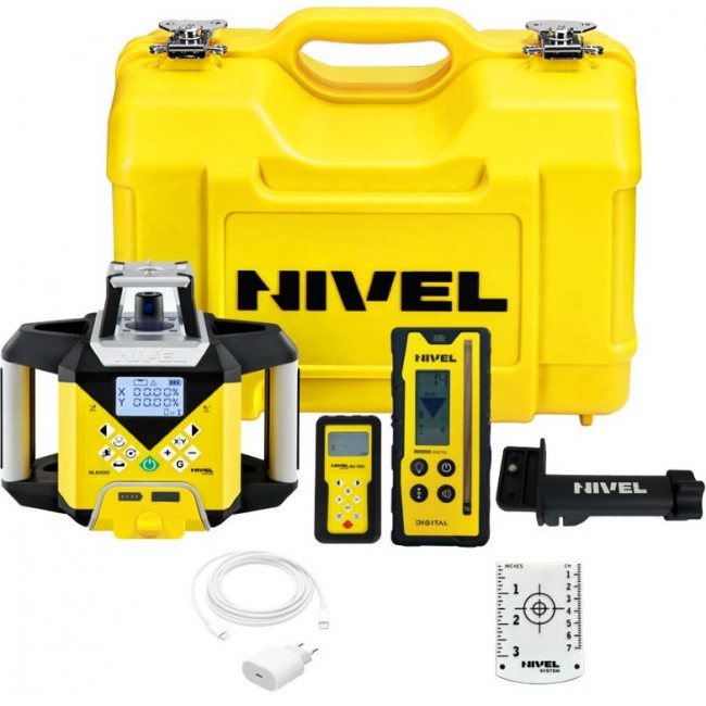 Nivel NL640G digitális forgólézer digitális jelfogóval - N4440 - Forgólézerek és lézerszintezők