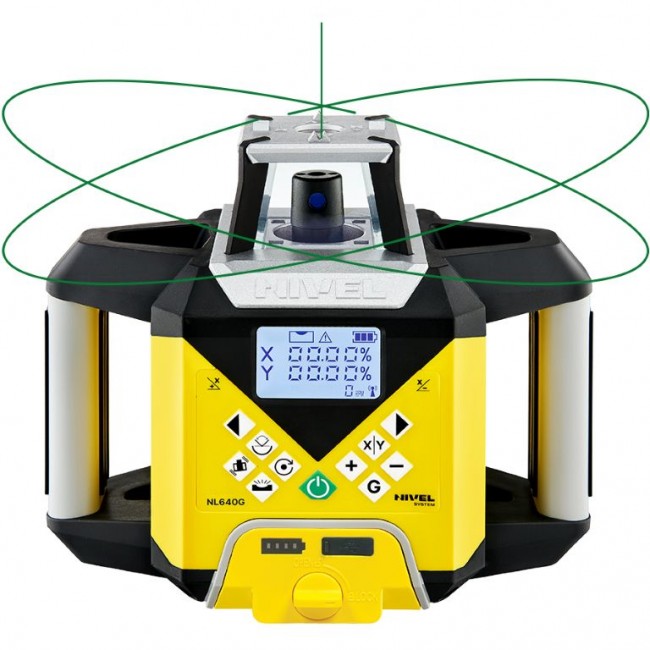 Nivel NL640G digitális forgólézer digitális jelfogóval - N4440 - Forgólézerek és lézerszintezők