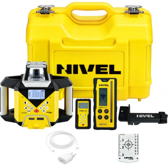 Nivel NL640R digitális forgólézer csomagban - N4430csom - Forgólézerek és lézerszintezők Nivel NL640R digitális forgólézer csomagban - N4430csom - Forgólézerek és lézerszintezők