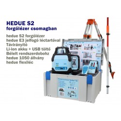 Bérlés - hedue S2 forgólézer szett