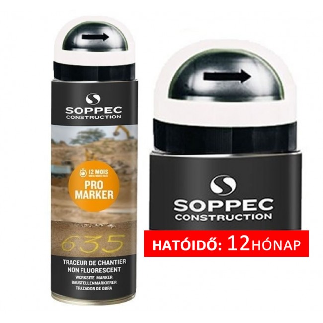 Soppec ProMarker jelölőfesték - FEHÉR - 141500 - Hosszú hatóidejű jelölőfesték - Soppec Fluo TP.