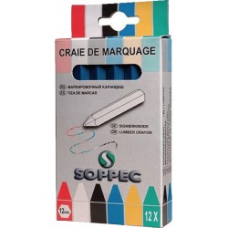 Soppec Lumber zsírkréta 12 db - Kék Soppec Lumber zsírkréta 12 db - Kék