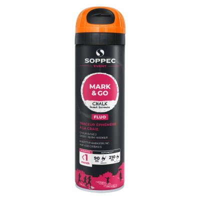 Soppec Mark&Go jelölőfesték - Narancs fluoreszkáló