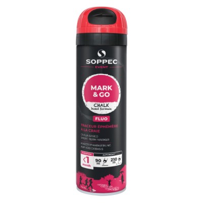 Soppec Mark&Go jelölőfesték - Piros fluoreszkáló