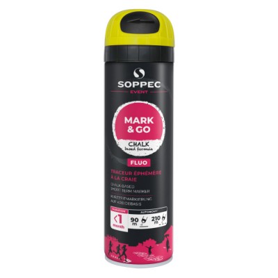 Soppec Mark&Go jelölőfesték - Sárga fluoreszkáló