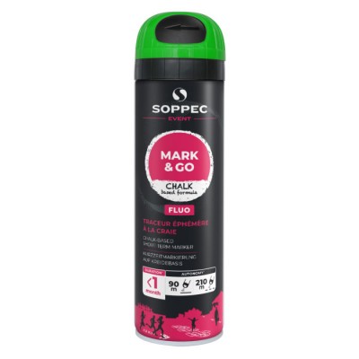 Soppec Mark&Go jelölőfesték - Zöld fluoreszkáló