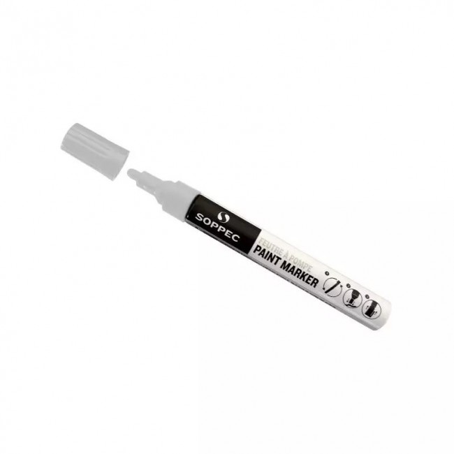 Soppec jelölő filc - Fehér - 551600 - Festékjelölő tollak