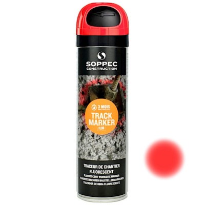 Soppec Track Marker jelölőfesték - PIROS