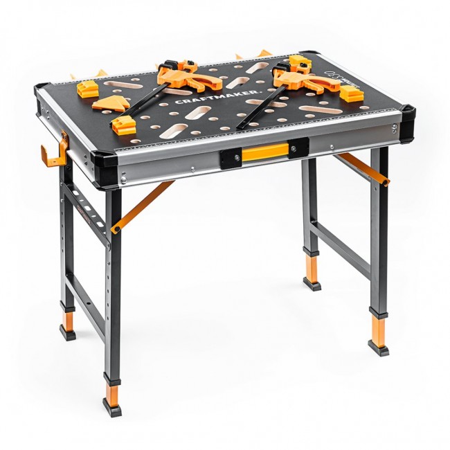 CRAFTMAKER Pro-Station S30 összecsukható munkaasztal - BT018 - Munkabakok CRAFTMAKER Pro-Station S30 összecsukható munkaasztal - BT018 - Munkabakok