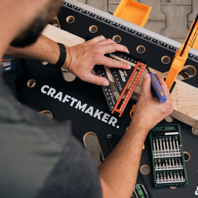 CRAFTMAKER Pro-Station S30 összecsukható munkaasztal - BT018 - Munkabakok CRAFTMAKER Pro-Station S30 összecsukható munkaasztal - BT018 - Munkabakok