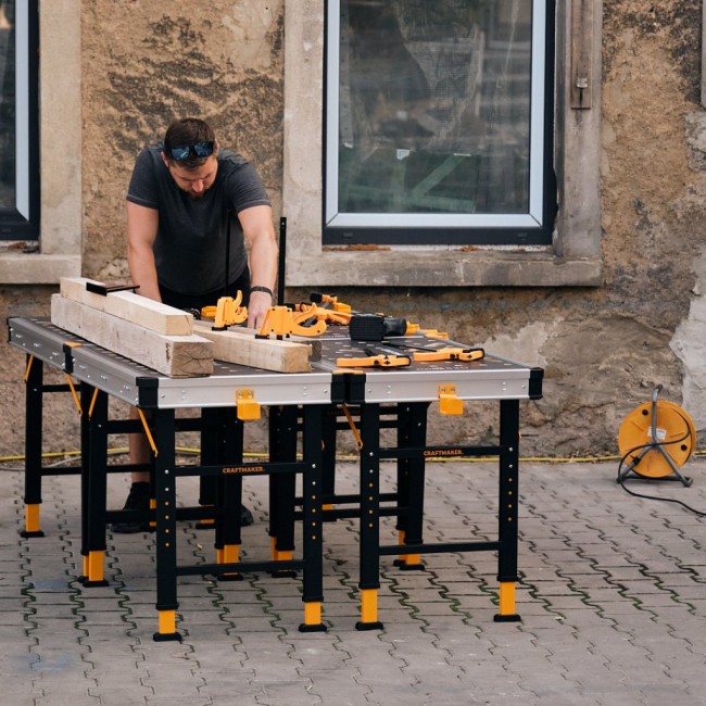 CRAFTMAKER Pro-Station S30 összecsukható munkaasztal - BT018 - Munkabakok CRAFTMAKER Pro-Station S30 összecsukható munkaasztal - BT018 - Munkabakok