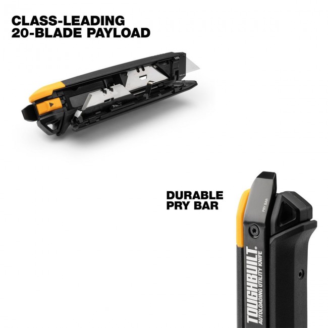 Toughbuilt döntött trapézpengés kés - TB-H4-10-A - Kések és fűrészek