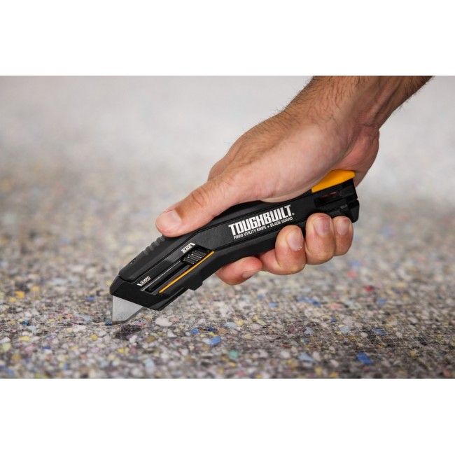 Toughbuilt fixpengés kés élvédővel - TB-H4-11-G - Kések és fűrészek